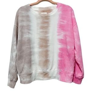 Lou & Grey Ombré Sweatshirt Size Medium